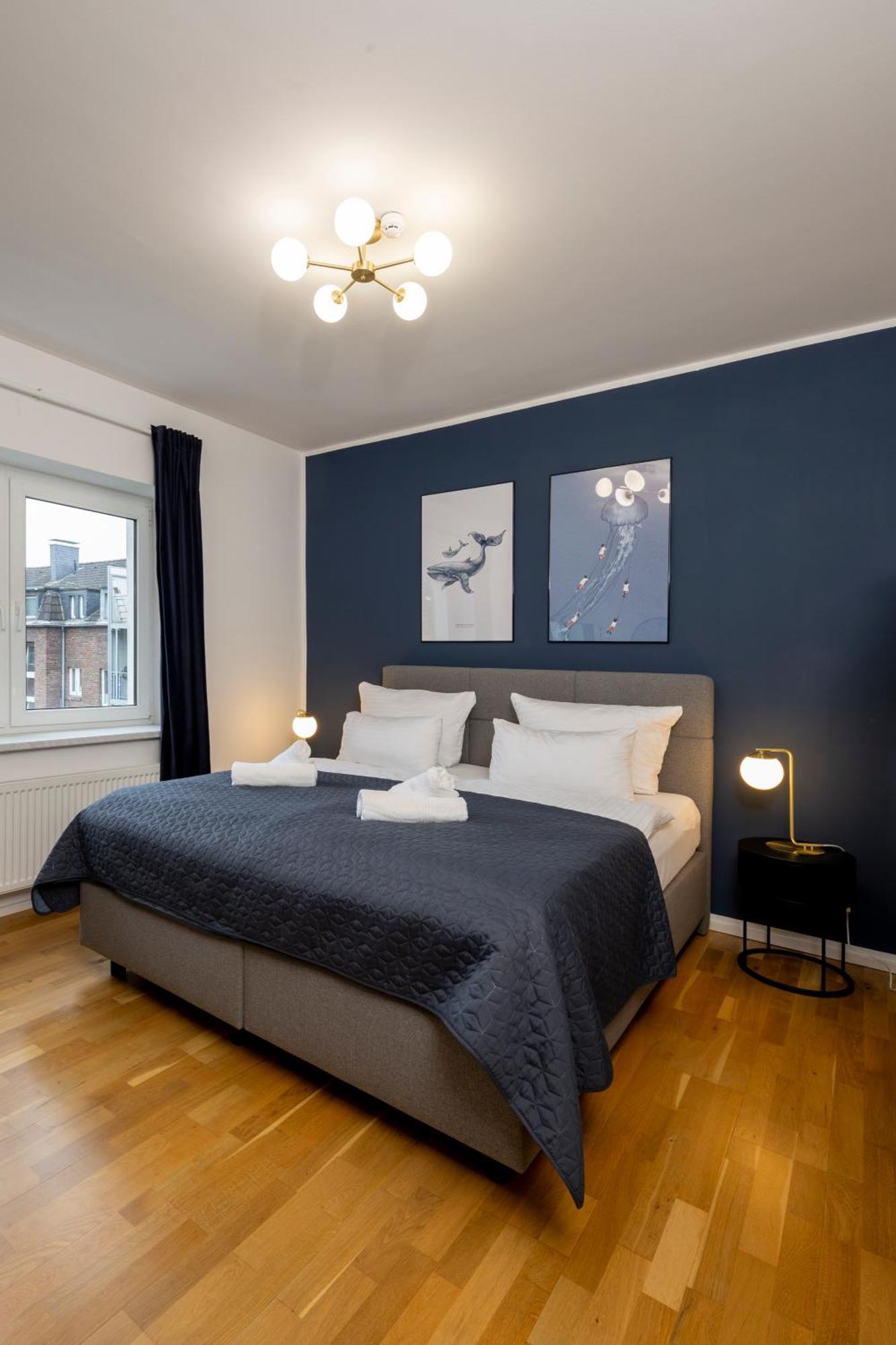 Olive Apartments - 2X Kingsize Betten - Sehr Zentral レバークーゼン エクステリア 写真